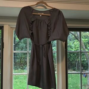Anthropologie silk tunic dress